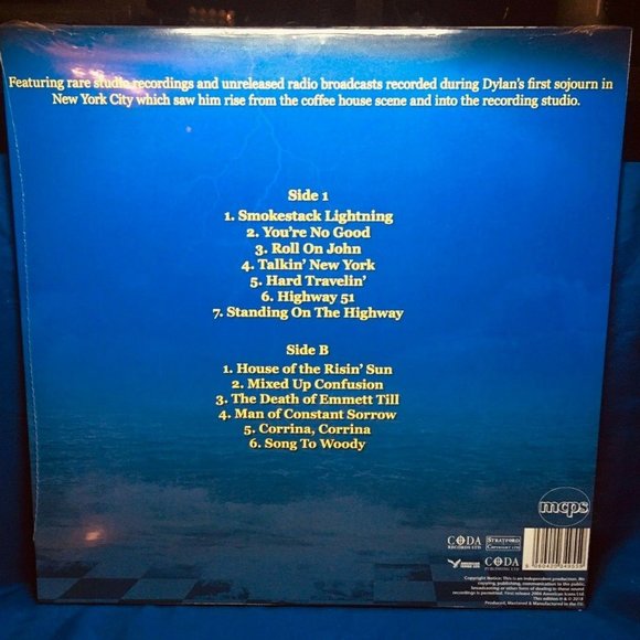 BOB DYLAN THE NEW YORK SESSIONS LIMITED EDITION - Picture 2 of 3